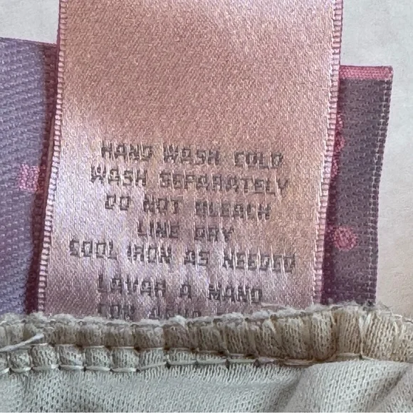 Metrowear Beige Sheer Overlay Skirt 3X Elastic Waist Lined Midi Skirt - Picture 12 of 12